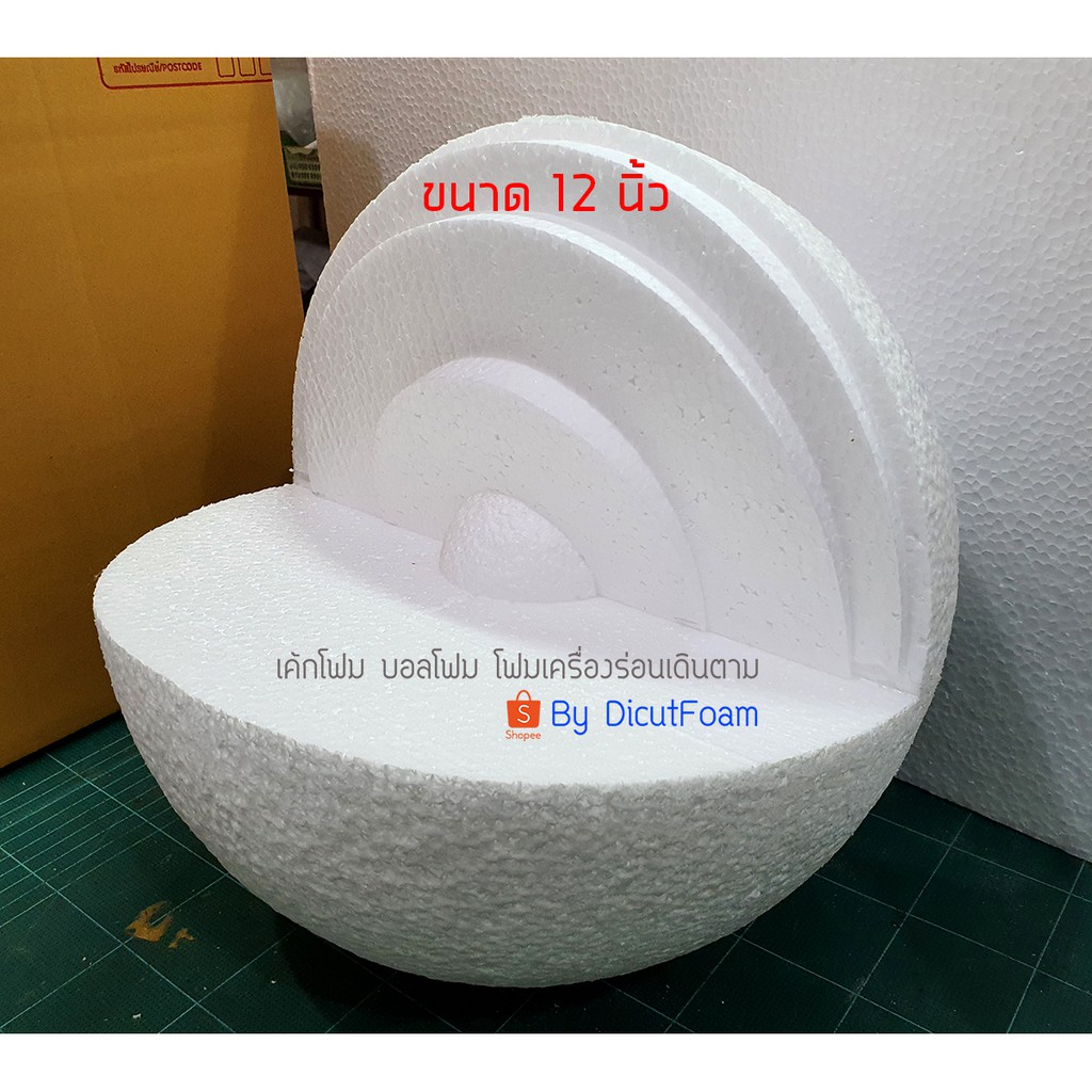 โฟมแบบจำลองโครงสร้างของโลก ขนาดเส้นผ่านศูนย์กลาง 12 นิ้ว 5 Layer