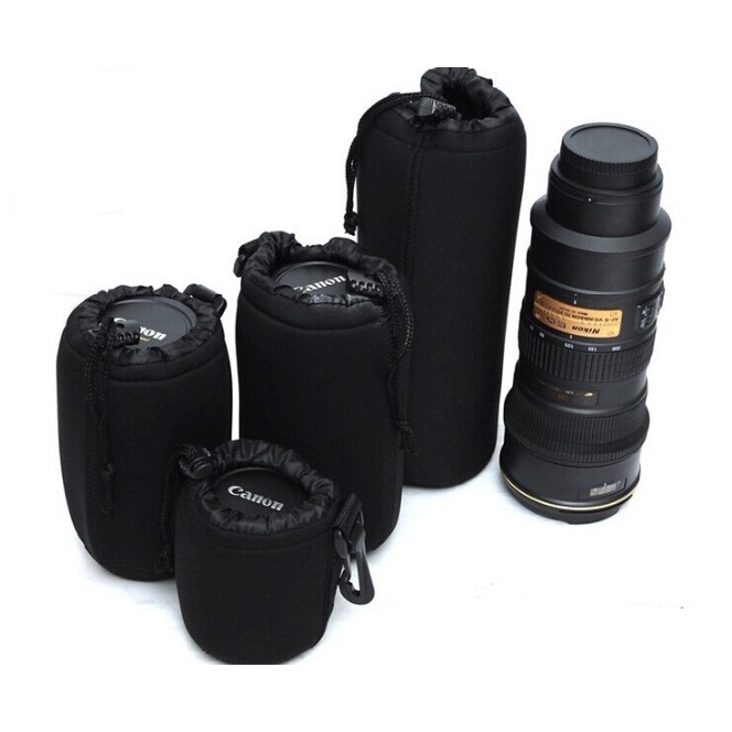 ถุงใส่เลนส์ Nikon 50mm / 16-85mm / 35mm / 18-55mm / 24mm / 85mm / 50-250 55-200mm / 70-300mm / 18-135mm / 18-140mm มือ 1
