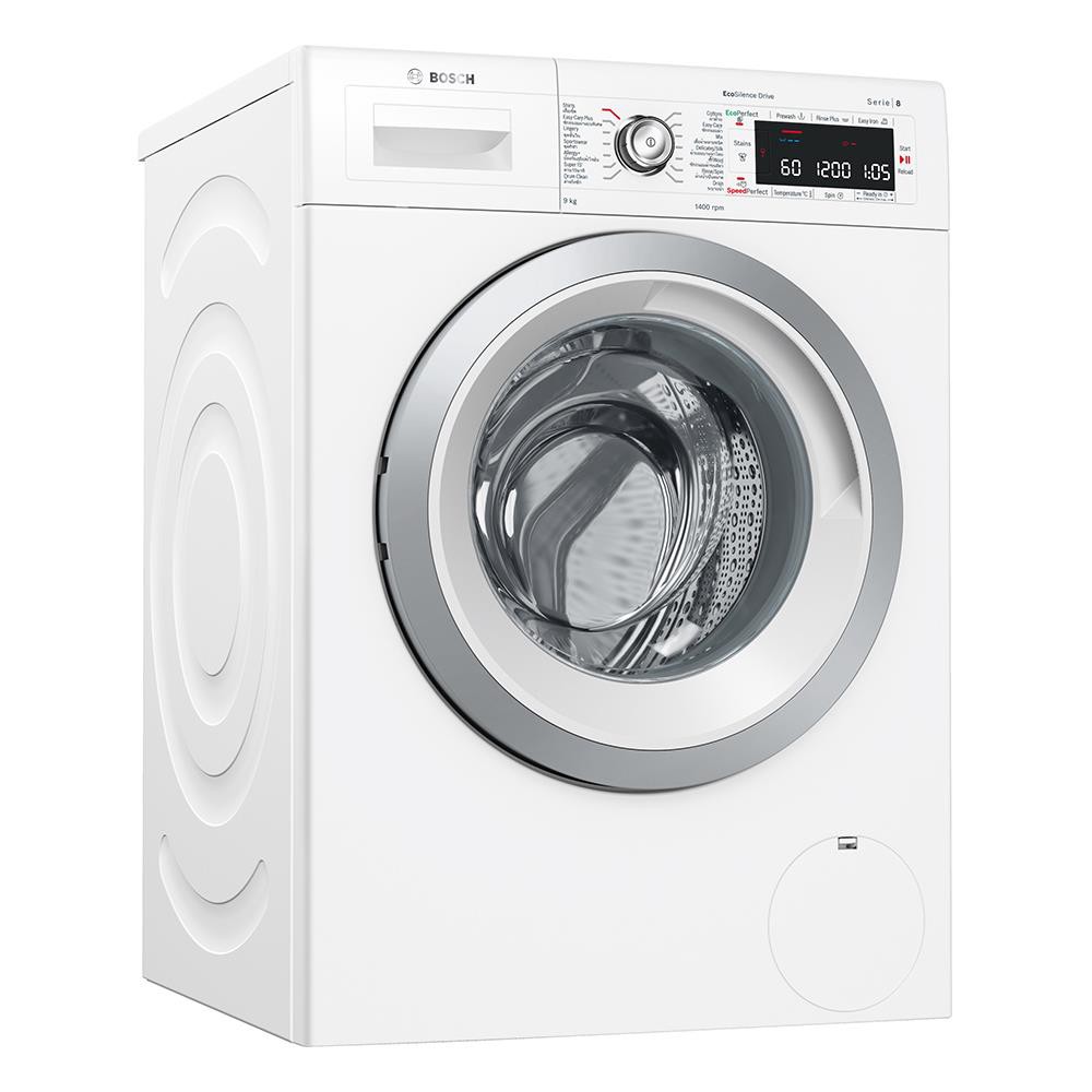 เครื่องซักผ้า เครื่องซักผ้าฝาหน้า BOSCH WAW28520TH 9 กก. 1400RPM เครื่องซักผ้า อบผ้า เครื่องใช้ไฟฟ้า FL WM BOSCH WAW2852