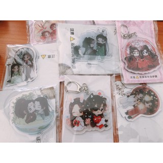 พร้อมส่ง พวงกุญแจ/แสตนดี้ ตัวร้ายอย่างข้า เทียนกวาน