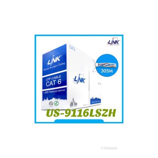 US-9116 LSZH UTP Cable Cat6 (305m.) 600Hz Link