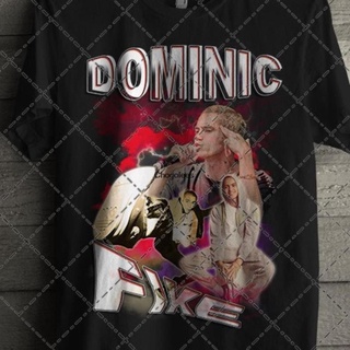 เสื้อยืดผ้าฝ้าย พิมพ์ลาย Dominic Fike สไตล์ฮิปฮอป 90s 90 HOdiee71IPhhmm55Size S-5XL