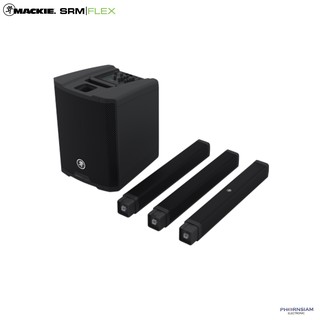 Phornsiam electronic Mackie SRM-Flex Portable Column PA System ชุดลำโพง Active สีดำ