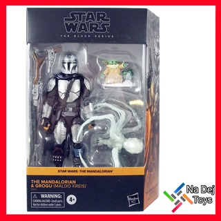 Hasbro Star Wars The Black Series The Mandalorian &amp; Grogu Maldo Kreis 6" figure ดิ แมนดาลอเรี่ยน &amp; โกรกู มัลโด้ ครีส