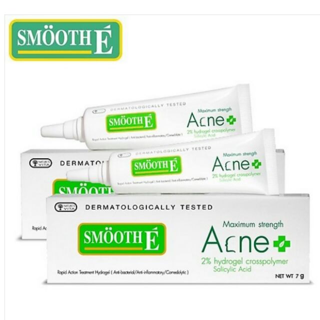 [ใช้โค้ดลด 100] Smooth E ACNE Hydrogel 7g แต้มสิวมีหัว