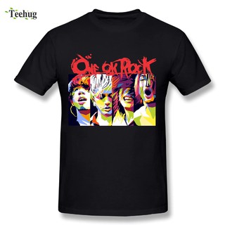 เสื้อยืดโอเวอร์ไซส์เสื้อยืด พิมพ์ลาย One Ok Rock สไตล์ฮิปฮอป สําหรับผู้ชายS-3XL