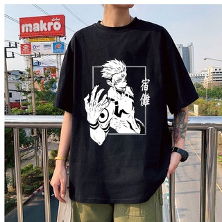 [S-5XL]เสื้อยืด พิมพ์ลายอนิเมะ Jujutsu Kaisen Ryo Sukuna ขนาดใหญ่ สําหรับผู้ชาย 761039