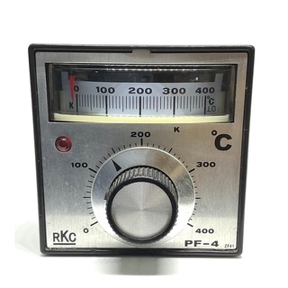 TEMPERATURE CONTROLLER รุ่น PF-4. 0-400องศา  OUTPUT RELAY 220VACตัวควบคุมอุณหภูมิ