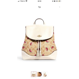 กระเป๋าCOACH New collection แตงโม ลายC แท้💯