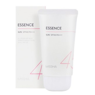 [ Missha ] All Around Safe Block Essence Sun SPF 45 PA+++ 50 มล. Missha Essence Sun 50 มล. Missha Sa