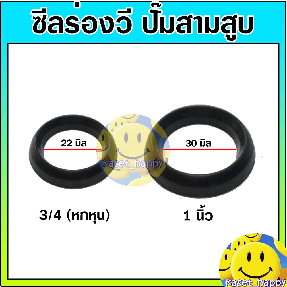 ซีลลูกสูบ ซีลร่องวี ซีลแกน ปั๊มพ่นยาสามสูบ พ่นยา ลากสาย