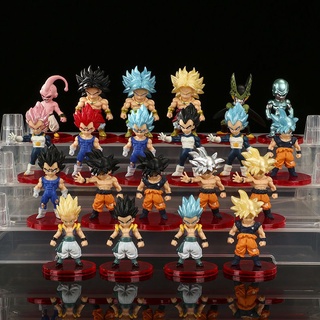 โมเดลดราก้อนบอล ชุด 21 ตัว Dragon ball นำเข้าจากจีน