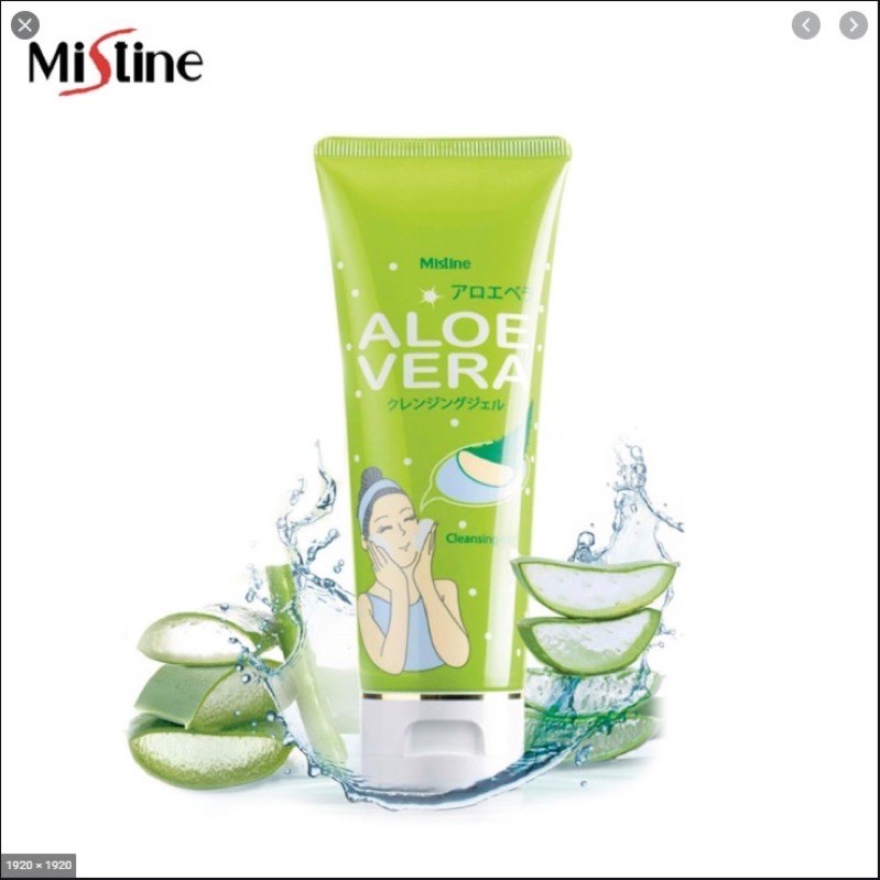 โฟมมิสทินอโรเวร่า คลีนซิ่ง เจล 100G(100กรัม)