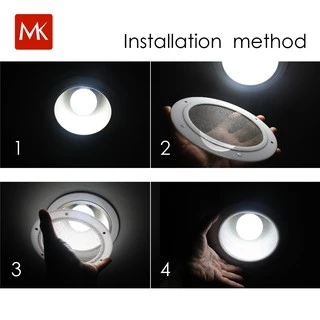 ฝาครอบโคมไฟเพดาน Downlight Cover