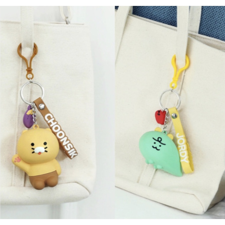 Kakao Friends / Chunsik Jordy Big Figure Keyring Bag Charm holder cute character