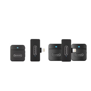 Saramonic Blink100 Ultracompact 2.4GHz Dual-Channel Wireless Microphone System สำหรับ ios สินค้าชุด ( B3 - B4 )