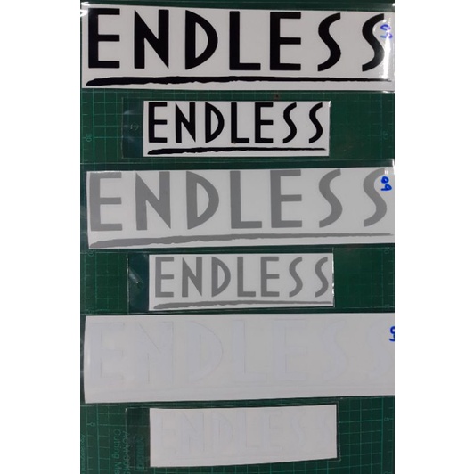สติ๊กเกอร์แต่งรถ  ENDLESS สำหรับติดรถ งานตัด – โปรปัง