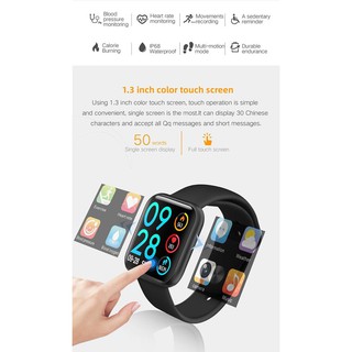 ใหม่ P80 Pro smart watch (สัมผัสเต็มหน้าจอ)เปลี่ยนรูปโปรไฟล์ได้(รองรับภาษาไทย)