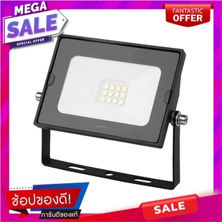 สปอตไลท์ภายนอก LED LAMPTAN TOUGH 10 วัตต์ DAYLIGHT สีดำ ไฟสปอทไลท์ภายนอก LED FLOODLIGHT LAMPTAN TOUGH 10W DAYLIGHT BLACK