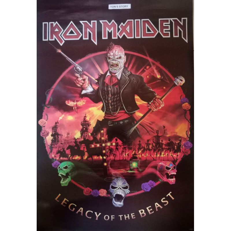 IRON MAIDEN : LEGACY OF THE BEAST POSTER