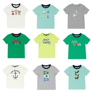 🔥Janie&amp;Jackแท้100%💥 เสื้อยืดเด็กชาย 1-4ขวบ