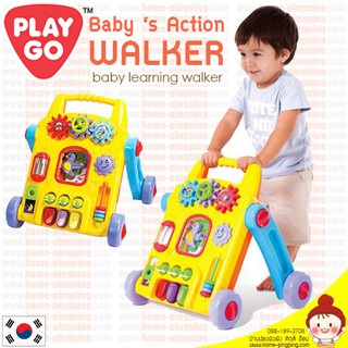 รถผลักเดิน Babys Action Walker Baby Learning Walker by Playgo