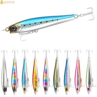 MAYSHOW Whopper Hard Bait Sinking Ocean Fishing Fishing Lures Ice Fish Minnow 95mm 40g Japan Tackle Swimbait