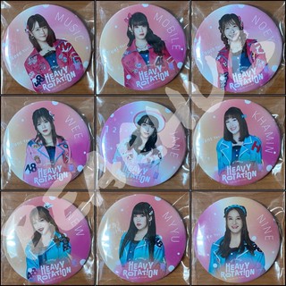 เข็มกลัด BNK48 Single  "HEAVY ROTATION"