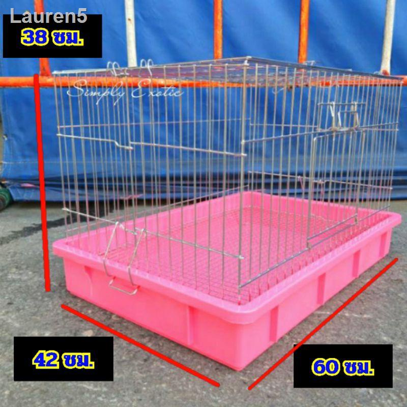 🔥ลด 50% ทั้งไซต์🔥✹กรงสัตว์เลี้ยง T3K (โครเมี่ยม) สำหรับกระต่าย หนูแกสบี้ ชินชิล่า แพรี่ด๊อก เต่าบก เ