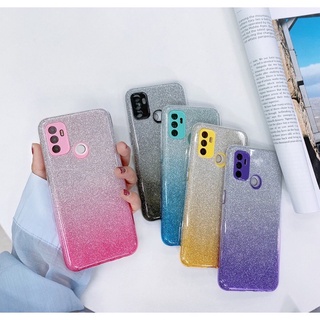 พร้อมส่ง เคส Oppo A16K กากเพชร ทูโทน 3ชิ้น รุ่น Oppo A36 Reno7 Reno7pro Reno7Z เคสกันกระแทก