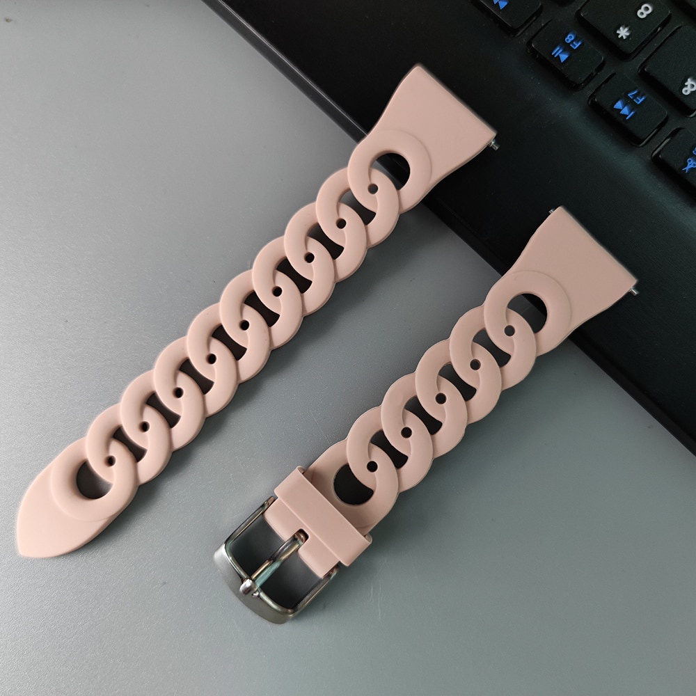 สายนาฬิกาข้อมือซิลิโคน สําหรับ Garmin Vivoactive 3 4 HR Garmin Sq Active Move Venu 2 20 มม. 22 มม.