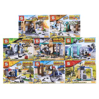 ProudNada Toys ตัวต่อเลโก้พียูบีจี S 102-153 PCS NO.1222A