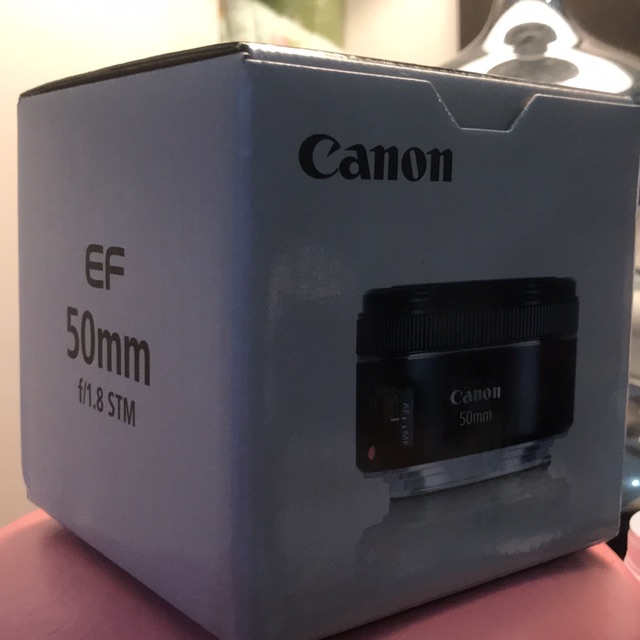 Canon EF 50mm f/1.8 STM lens (เลนส์กล้อง) ของจริง 100%