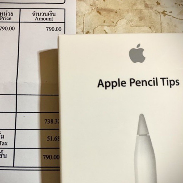[ขายแยก ของแท้ 💯 %] หัวปากกา Apple Pencil Tips มีใบเสร็จ‼️
