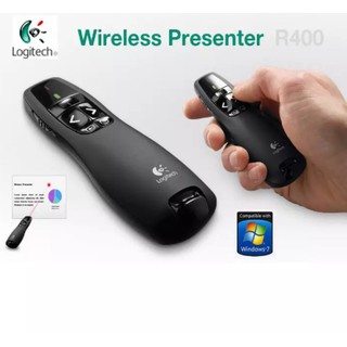 Logitech laser pointer เลเซอร์พอยท์เตอร์ รุ่นR400