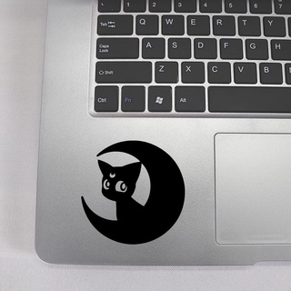 สติกเกอร์ Cartoon Cat Laptop Sticker เลือกสีได้