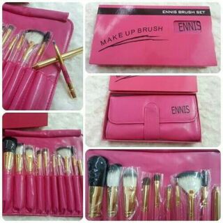 ชุดแปรง ENNIS RED GLAZE 10pcs brush set 