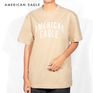 ผ้าฝ้าย 100%American Eagle Super Soft Graphic T-Shirt เสื้อยืด ผู้ชาย กราฟฟิค( MGR 017-5618-207)S-3XL