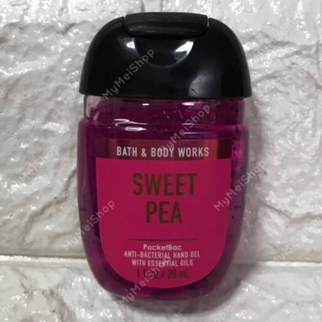 เจลล้างมือ bath &amp; body works ของแท้จาก USA กลิ่น Sweet Pea bath and bodyworks Hand sanitizer alcohol gel เจลแอลกอฮอล์