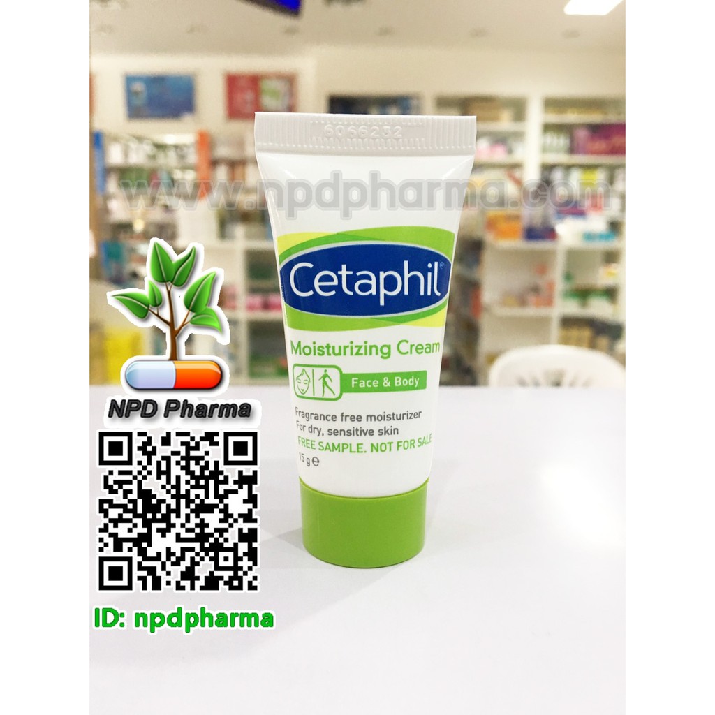Cetaphil Moisturizing Cream 15g เซตาฟิล มอยซ์เจอไรซิ่ง ครีม ชุ่มชื้น ผิวแห้ง