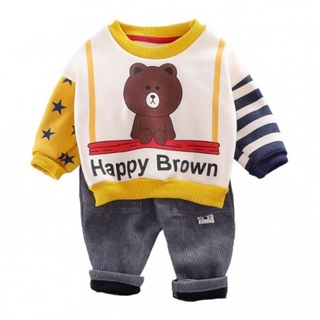 Happy brown with pant set