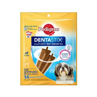 ราคาพิเศษ!! เพดดิกรี เดนต้าสติ๊ก สำหรับสุนัขพันธุ์เล็ก 210 กรัม Pedigree Denta Stix Small 210 g