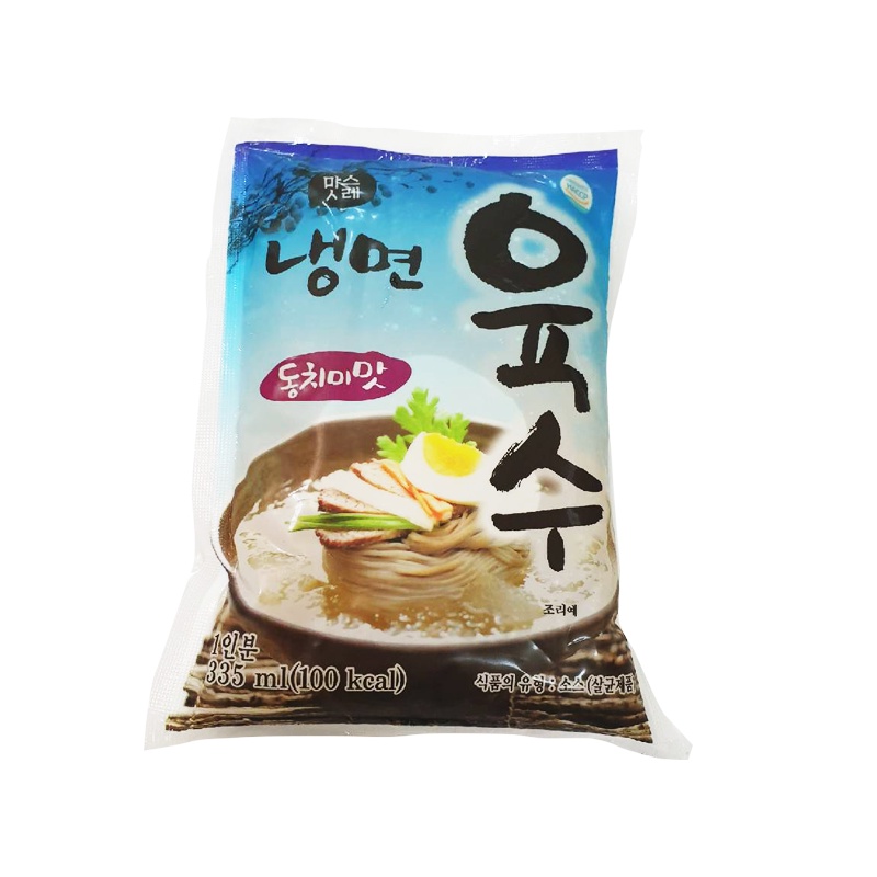 >>ส่งจากไทย>>น้ำซุป บะหมี่เย็น มุลเนงมยอน Mul Naengmyeon 335ml