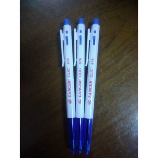ปากกาแบบกดLANCER878สีน้ำเงิน