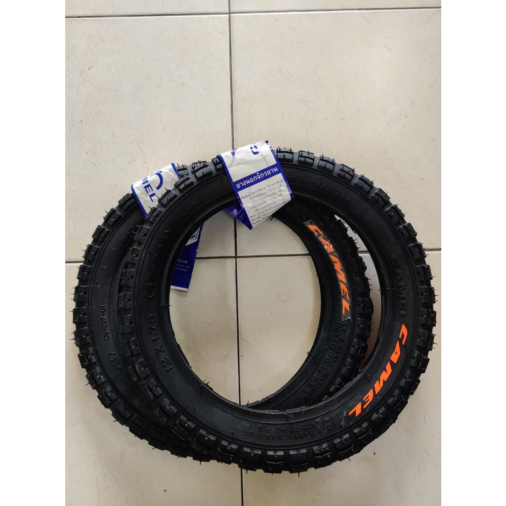 ยางนอก 12นิ้ว (ดูเบอร์ อย่าวัดขอบล้อ) จักรยานเบอร์ 12