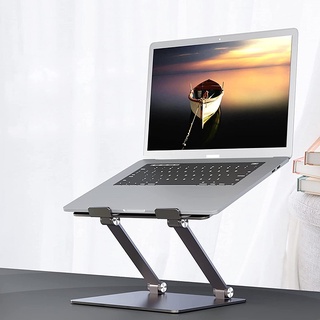 [พร้อมส่ง]Laptop stand  ขาตั้งแล็ปท็อป แบบอลูมิเนียม  ขาตั้งคอมพิวเตอร์  ขาตั้งโน๊ตบุ๊ค การกระจายความร้อน