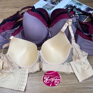 266423เสื้อใน6ตะขอตัวใหม่ แต่งลูกไม้ตรงสาย 38-48#266423