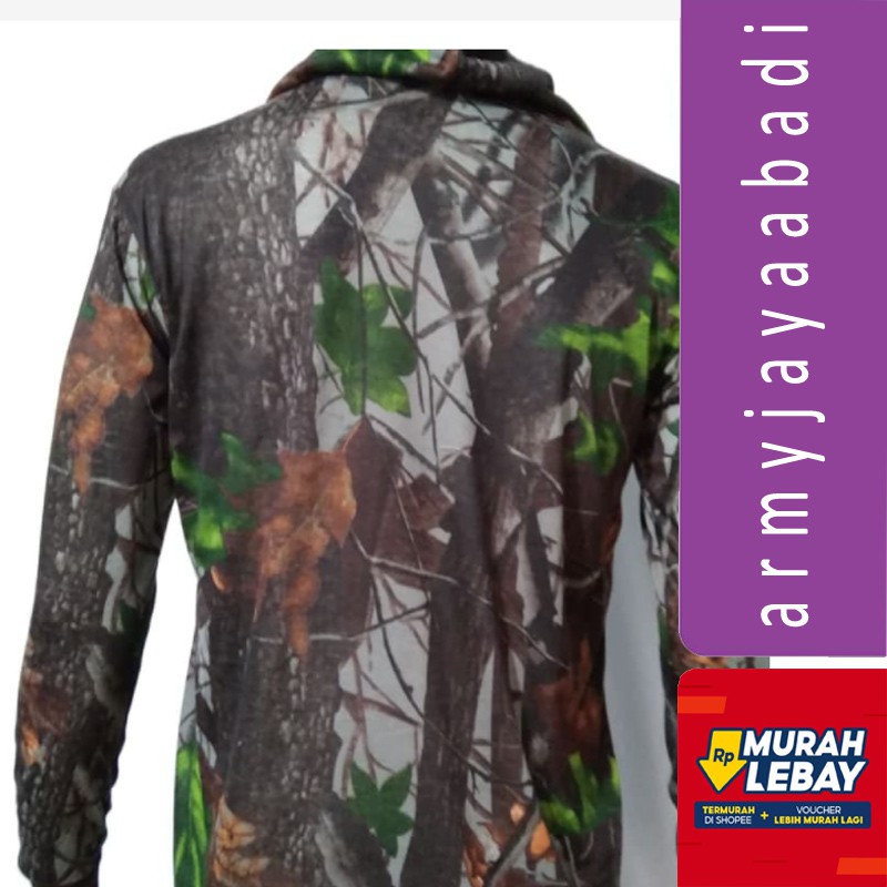 Aja ชุดสูทเสื้อกันหนาวหมวกลายพรางสําหรับล่าสัตว์