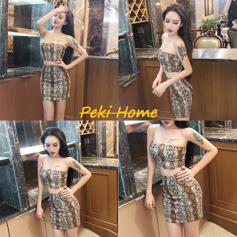 New! สินค้าพร้อมส่ง มินิเดรส S1384 โชว์ความเซ็กซี่ ดูแพง