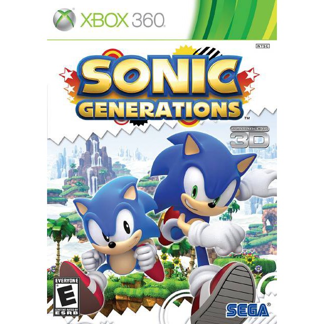 แผ่น XBOX 360 Sonic Generations ใช้กับเครื่องที่แปลงระบบ JTAG/RGH